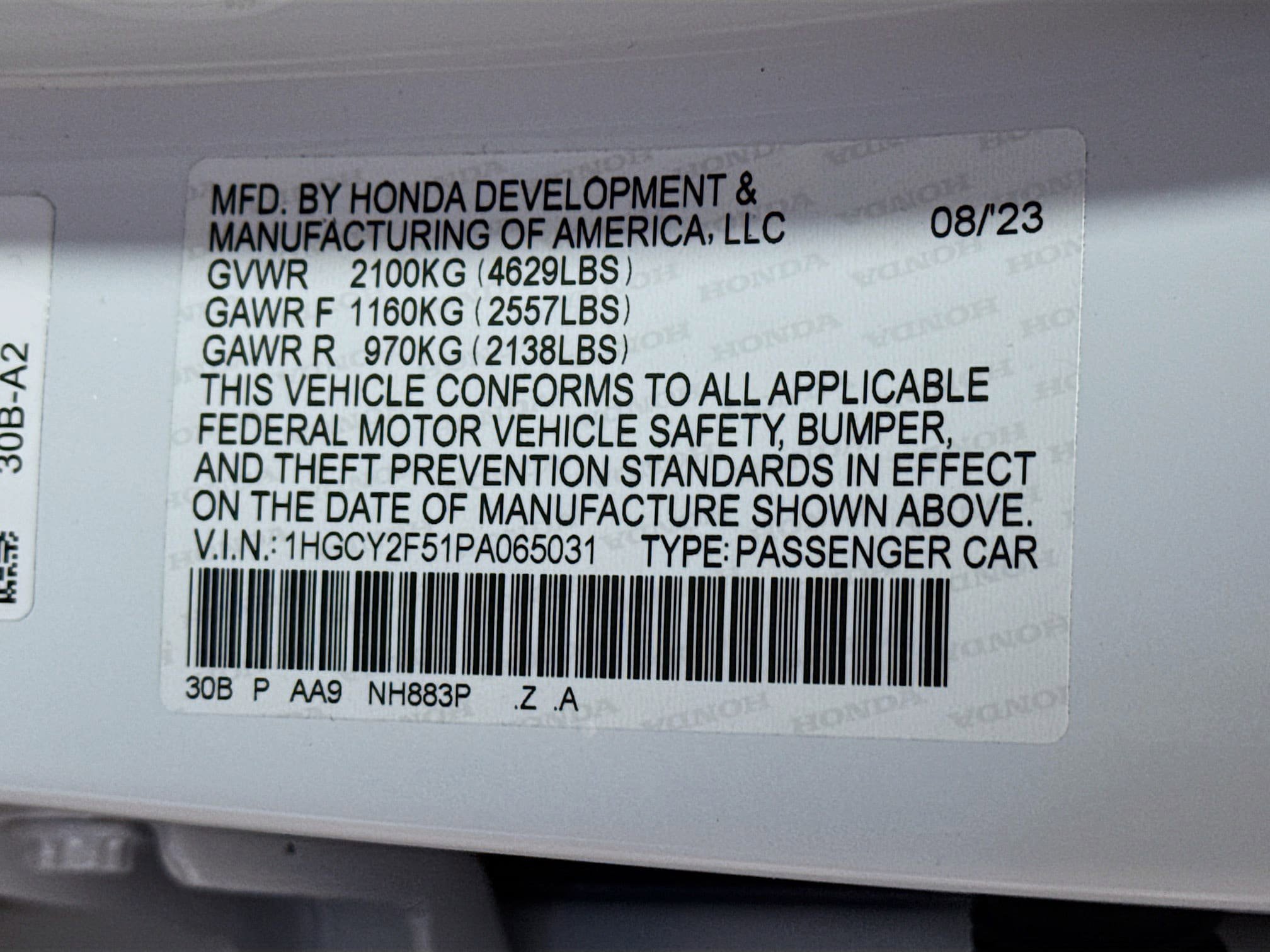 Used 2023 Honda Accord Sport image 27