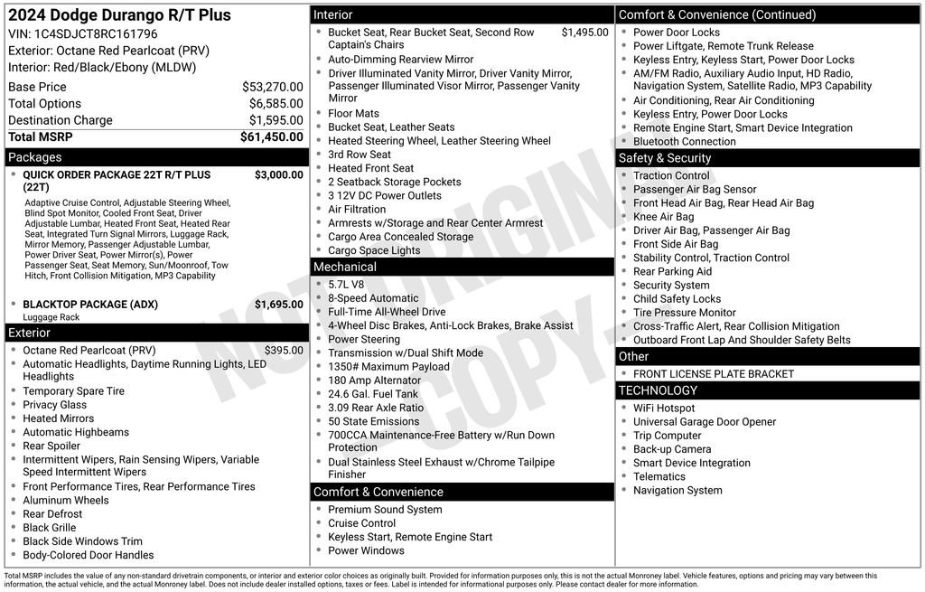 Used 2024 Dodge Durango R/T image 6