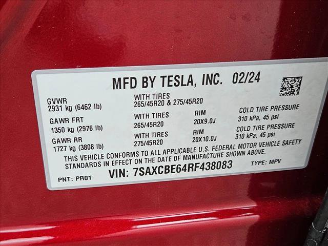 Used 2024 Tesla Model X Plaid image 25