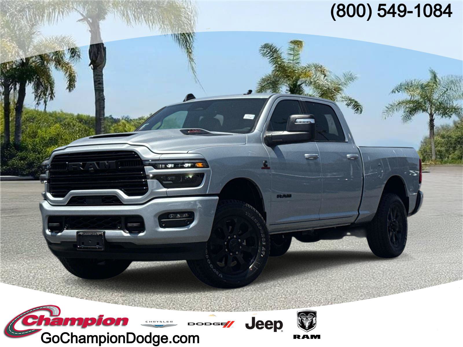 New 2026 RAM 3500 Laramie w/ Night Edition AWD/4WD image 1