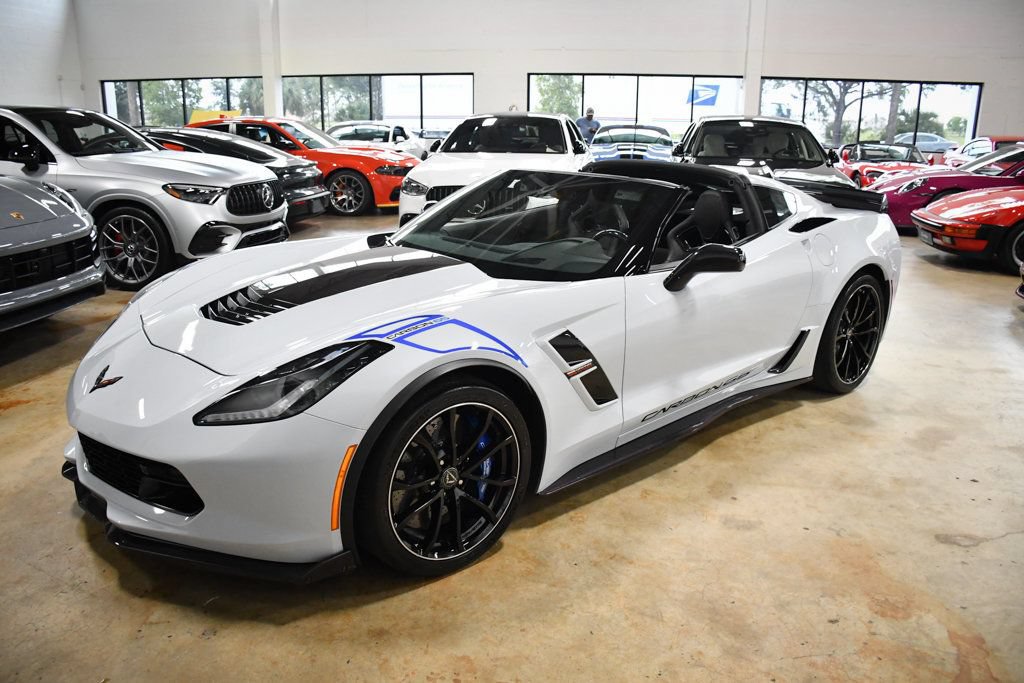 Used 2018 Chevrolet Corvette Grand Sport w/ Carbon 65 Edition RWD image 1
