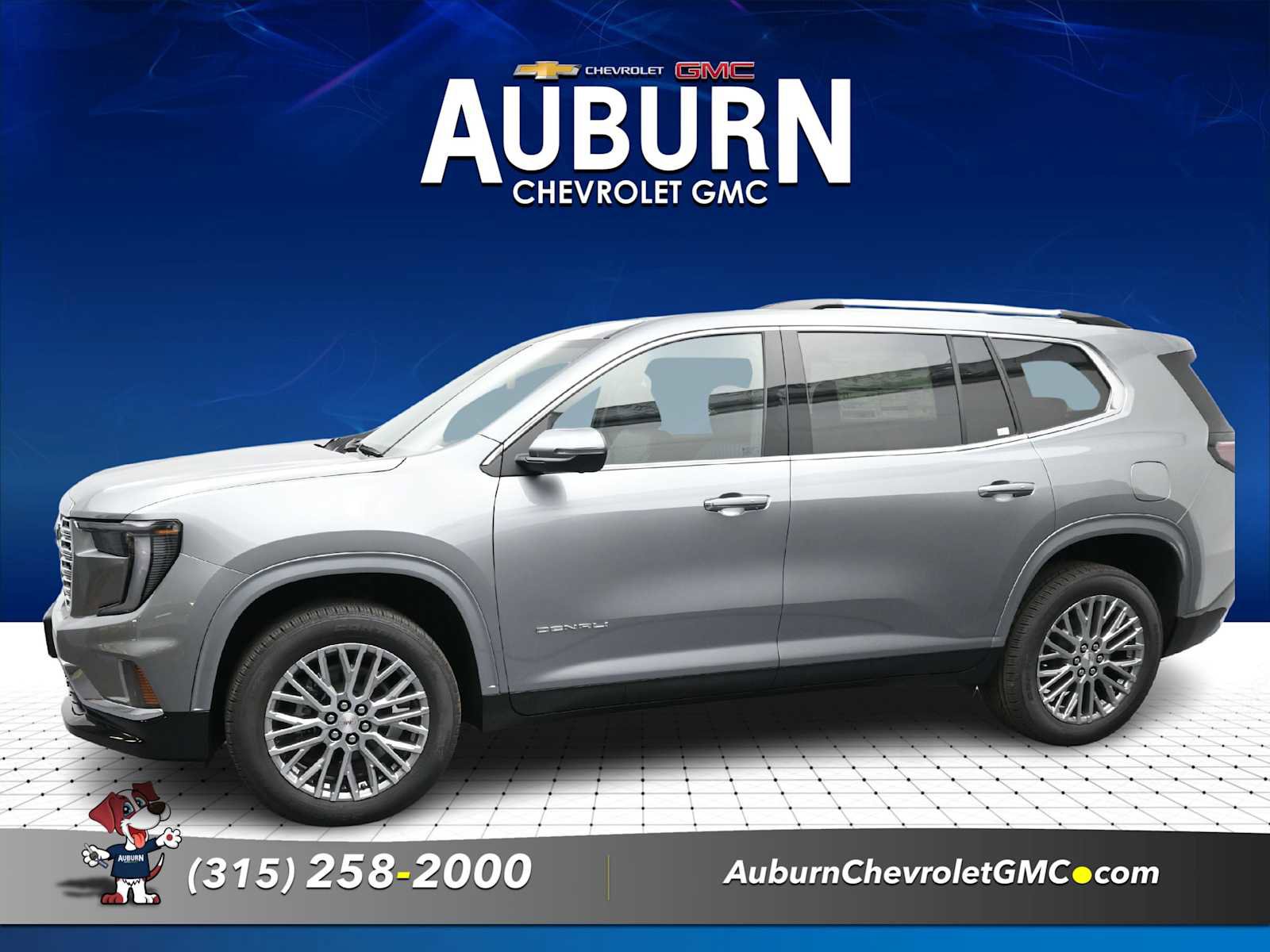 New 2025 GMC Acadia Denali w/ LPO, Floor Liner Package