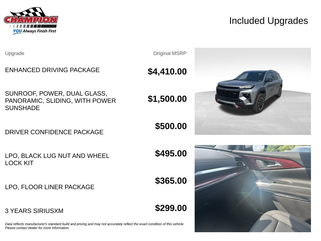 Used 2025 Chevrolet Traverse Z71 w/ Enhanced Driving Package AWD/4WD image 7