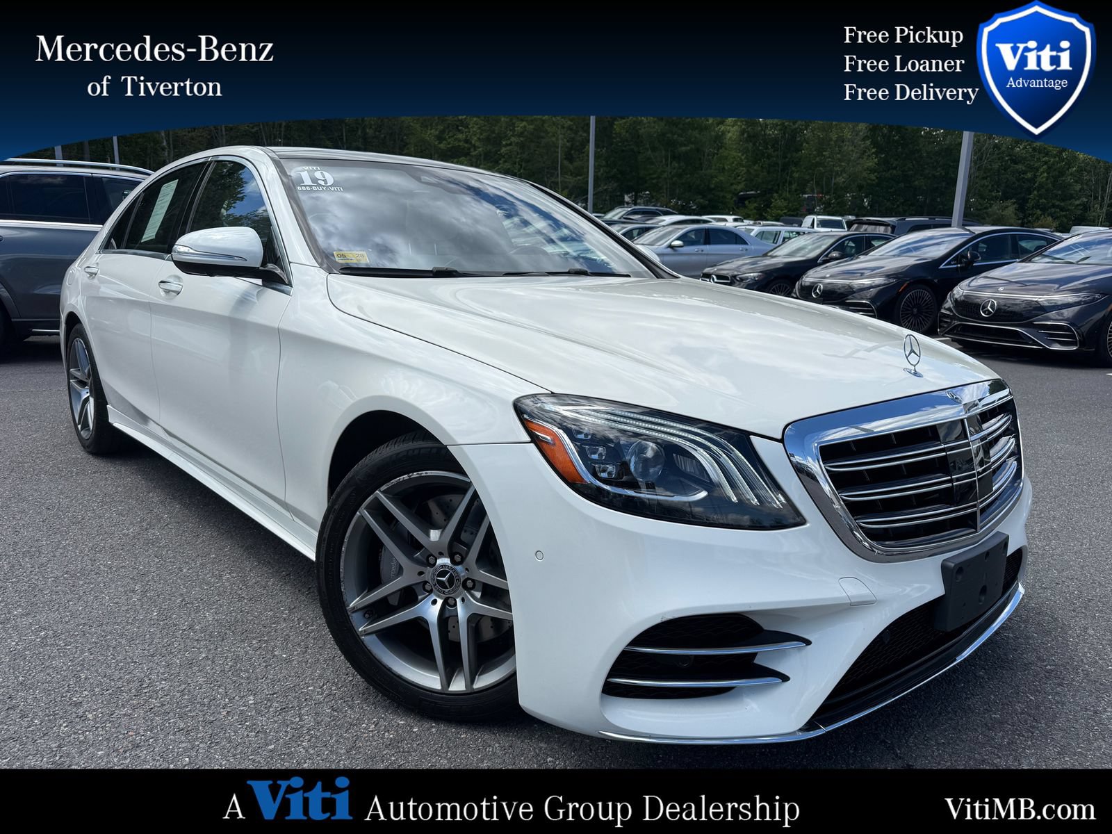 Used 2019 Mercedes-Benz S 560 4MATIC Sedan image 1