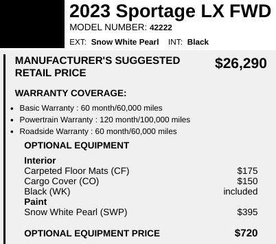 Used 2023 Kia Sportage LX image 70