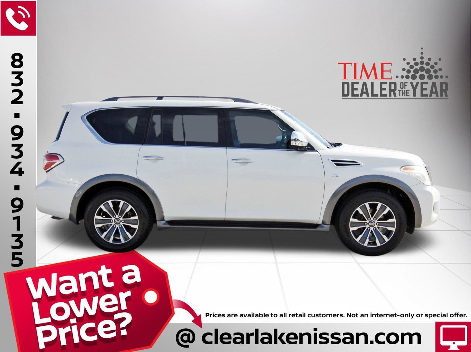 Used 2017 Nissan Armada SL w/ Moonroof Package image 8