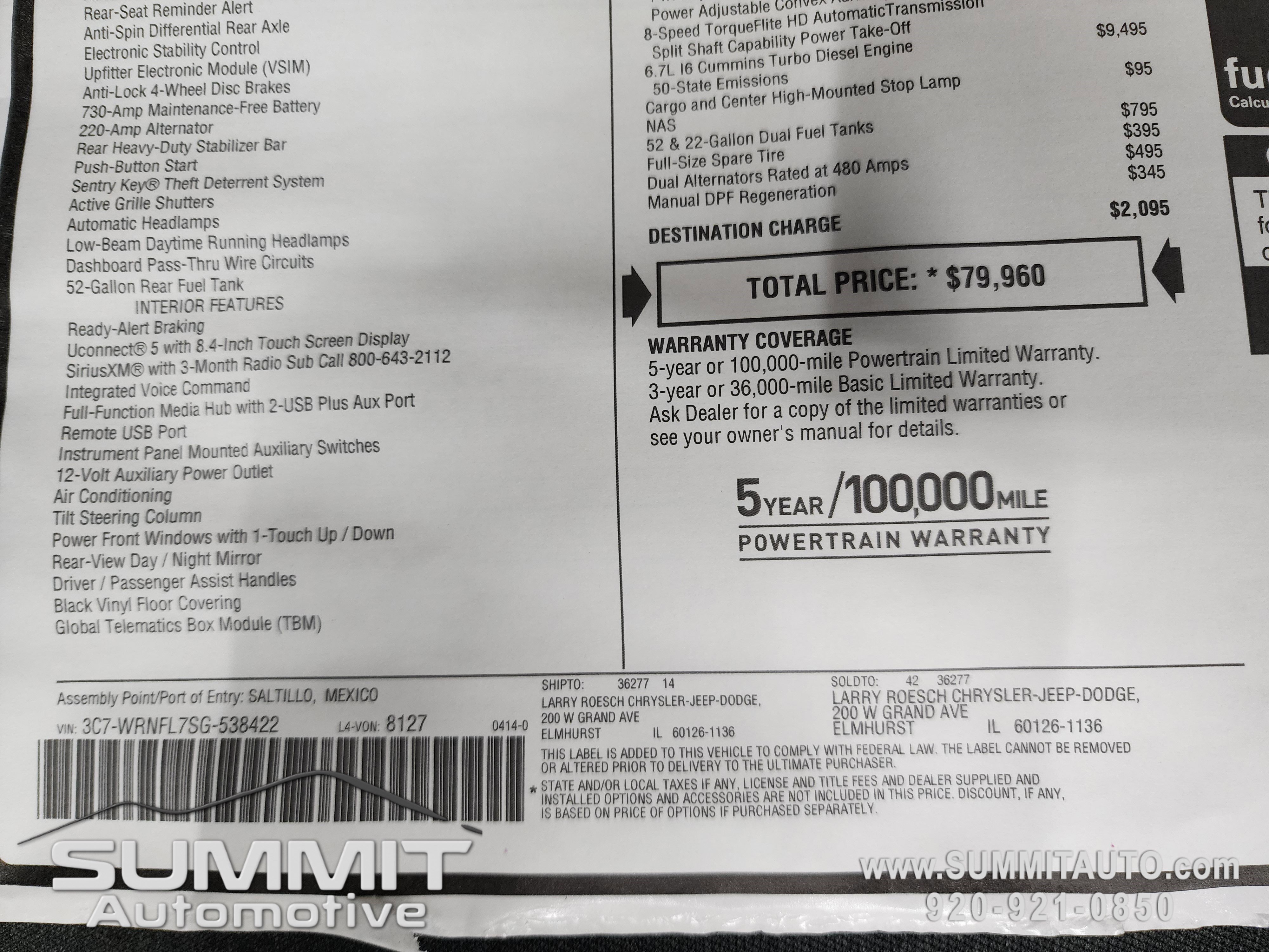 New 2025 RAM 5500 Tradesman AWD/4WD image 35