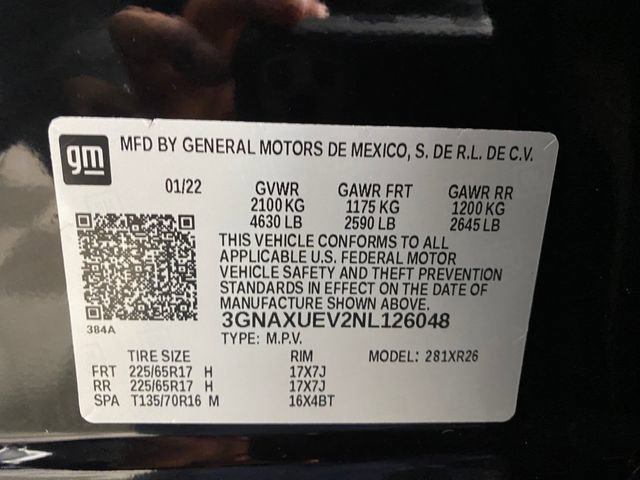 Certified 2022 Chevrolet Equinox LT image 32