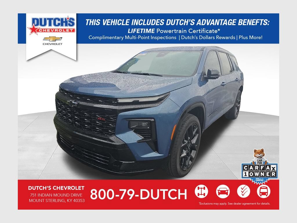 Used 2026 Chevrolet Traverse RS FWD 360° Tour