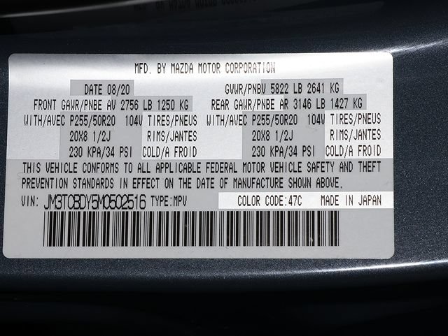 Used 2021 MAZDA CX-9 Carbon Edition AWD/4WD image 40