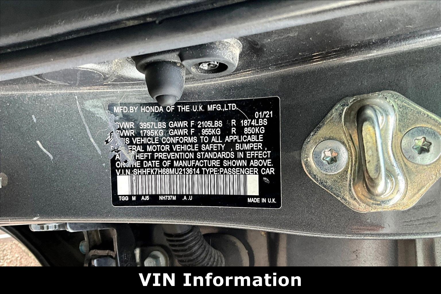 Used 2021 Honda Civic EX image 18