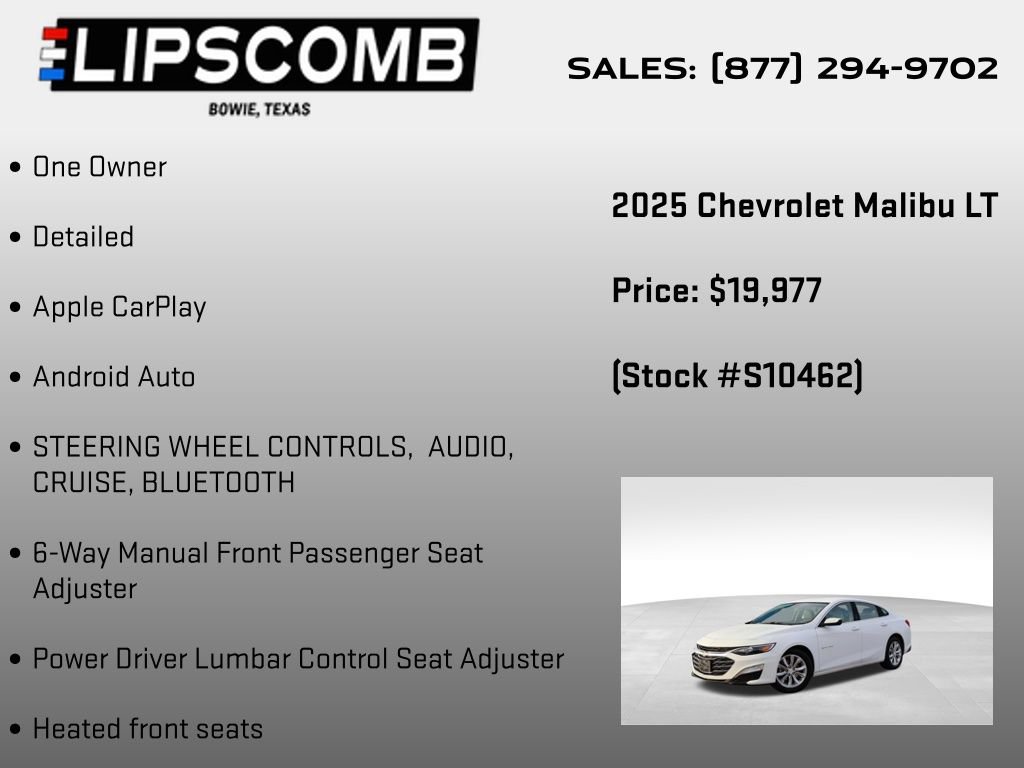 Used 2025 Chevrolet Malibu LT image 6
