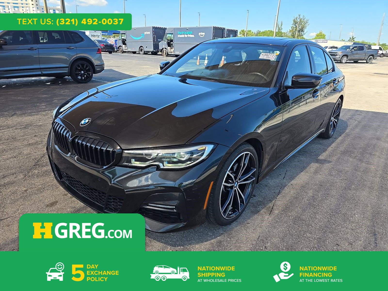 Used 2019 BMW 330i Sedan w/ M Sport Package RWD image 1
