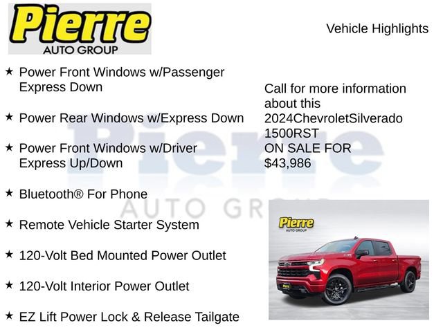 Used 2024 Chevrolet Silverado 1500 RST w/ Z71 Off-Road Package image 22