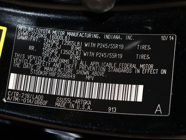 Used 2015 Toyota Highlander Limited image 41