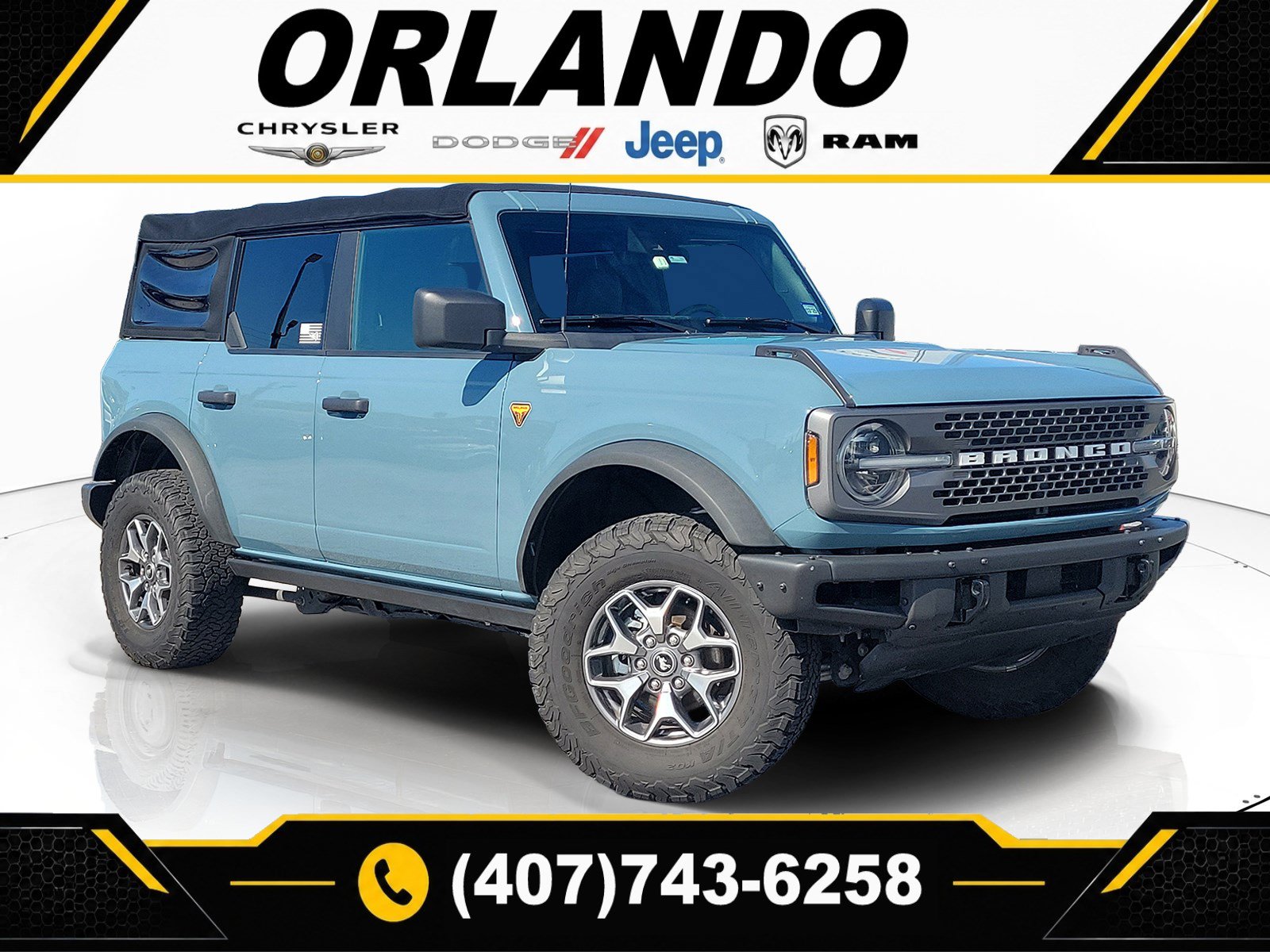 Used 2021 Ford Bronco Badlands AWD/4WD image 1