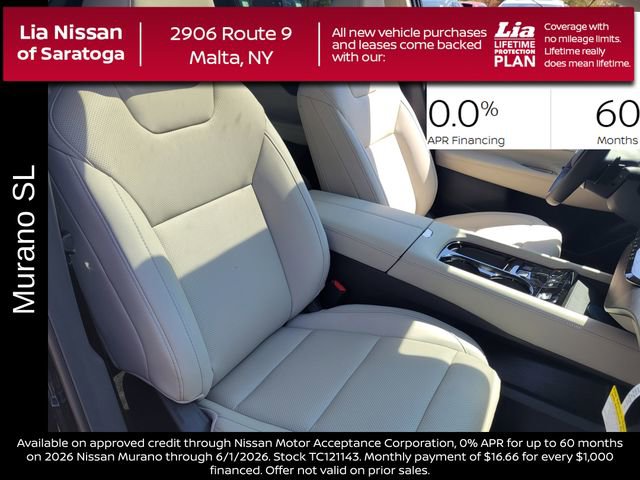 New 2026 Nissan Murano SL AWD/4WD image 35