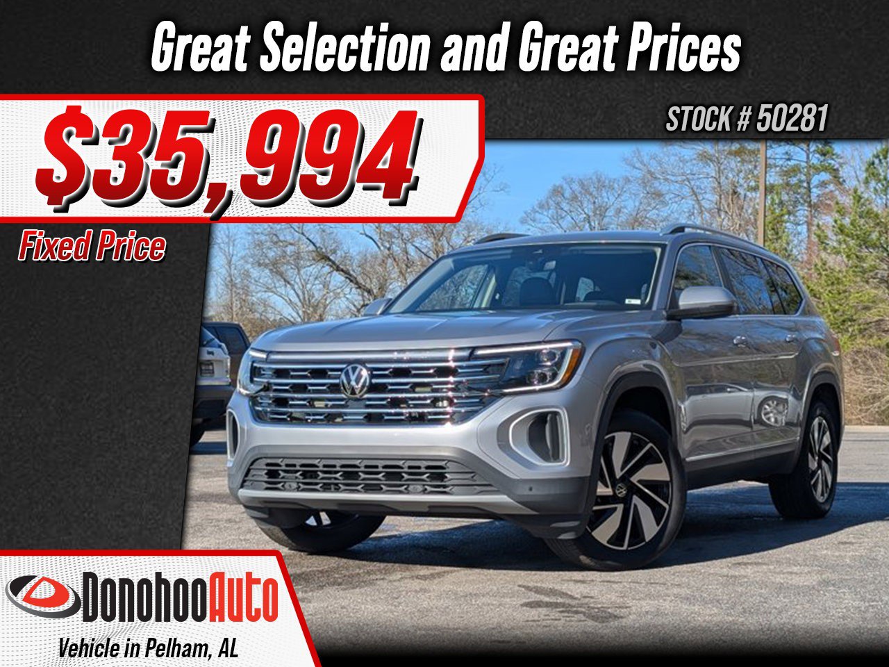 Used 2024 Volkswagen Atlas SEL image 1