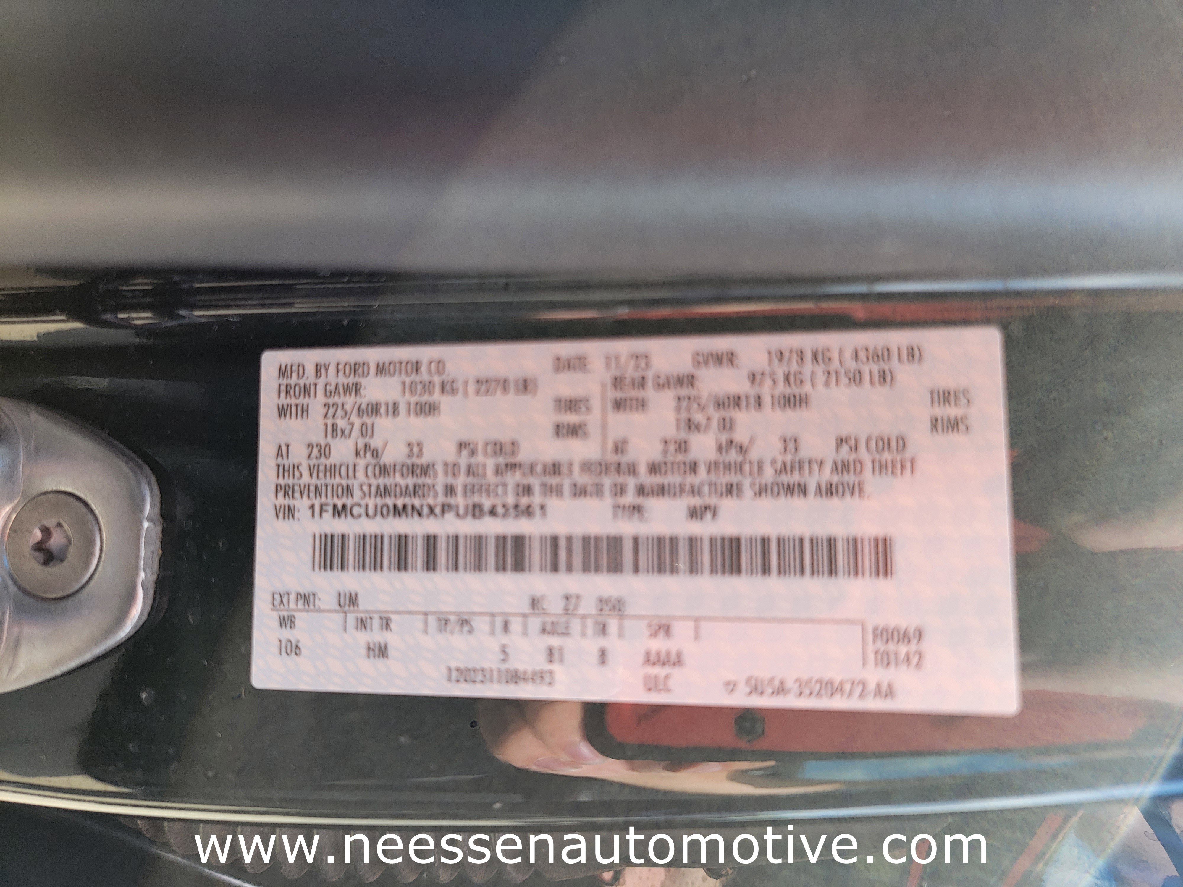 Used 2023 Ford Escape ST-Line w/ Tech Pack #1 image 34