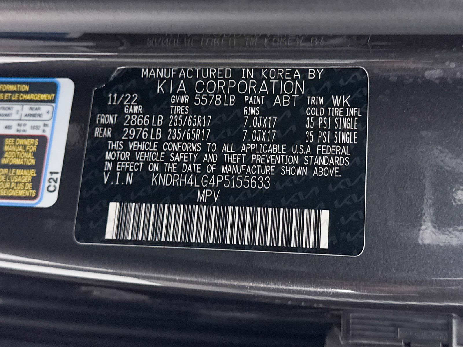 Certified 2023 Kia Sorento EX FWD image 42