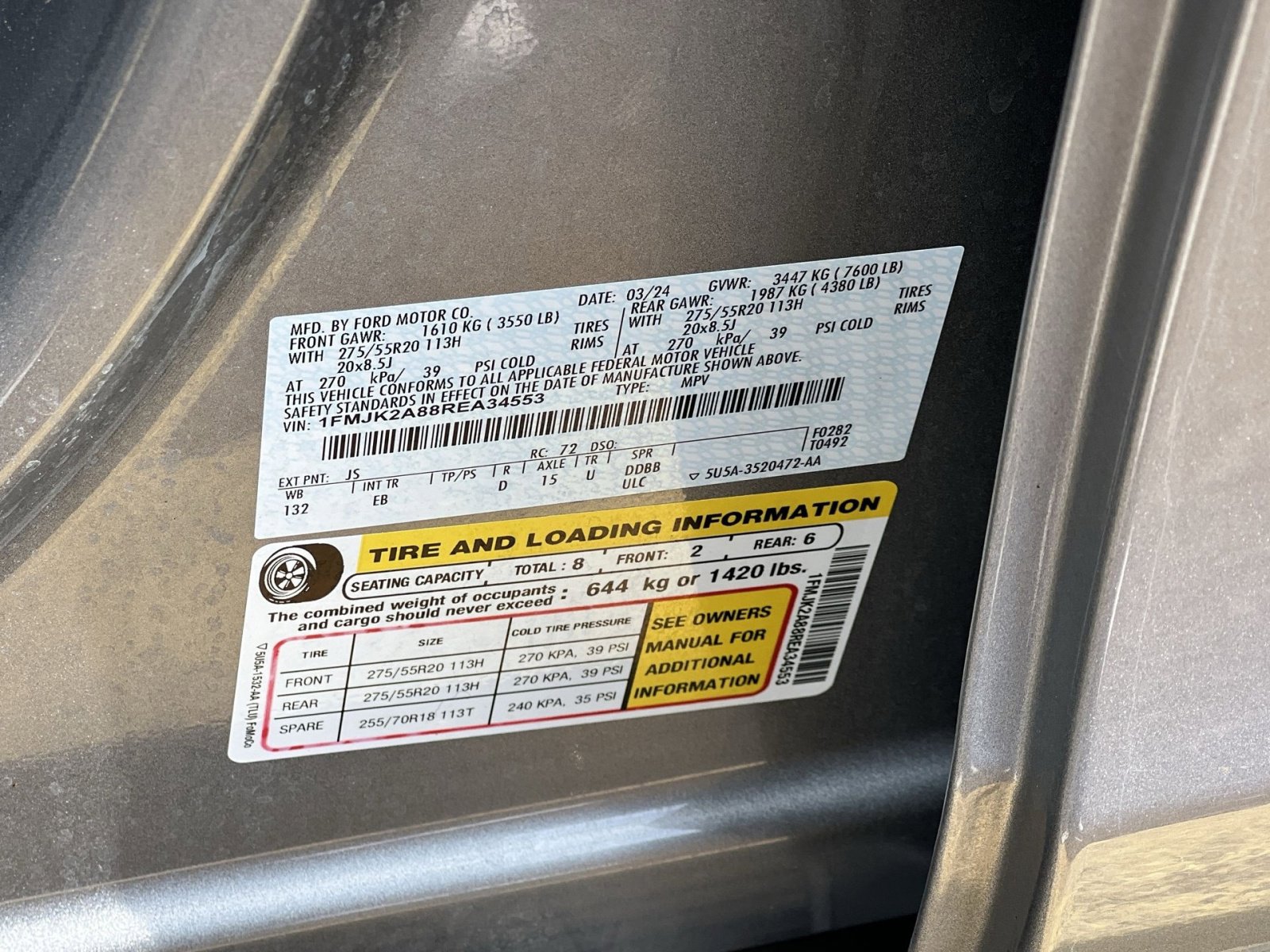 Used 2024 Ford Expedition Max Limited image 28