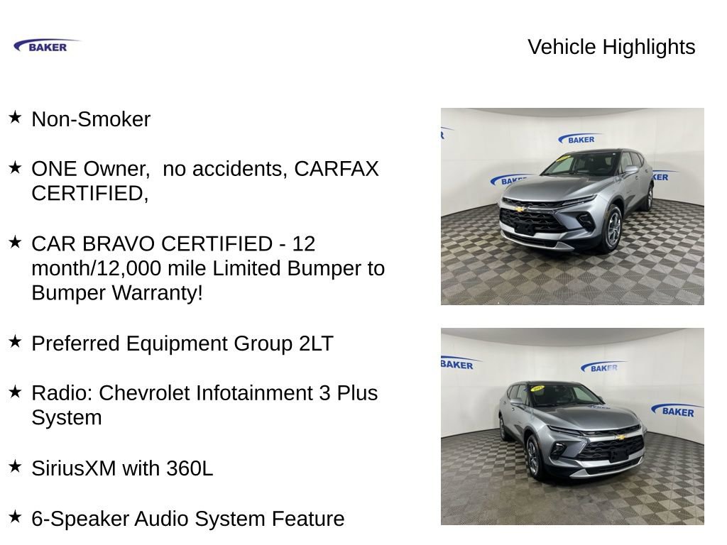 Certified 2025 Chevrolet Blazer LT image 4