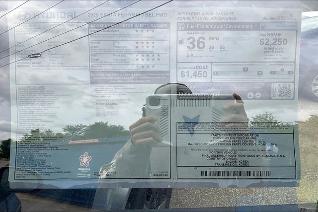 New 2025 Hyundai Santa Fe SEL image 13