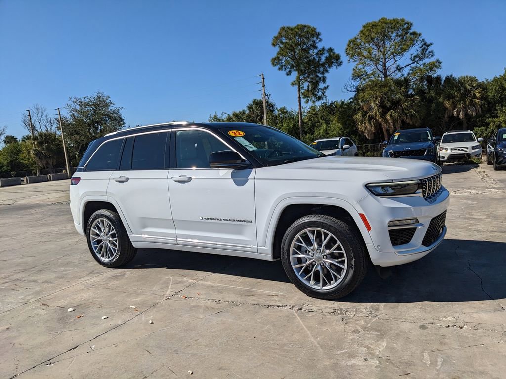 Used 2022 Jeep Grand Cherokee Summit w/ Luxury Tech Group V image 2