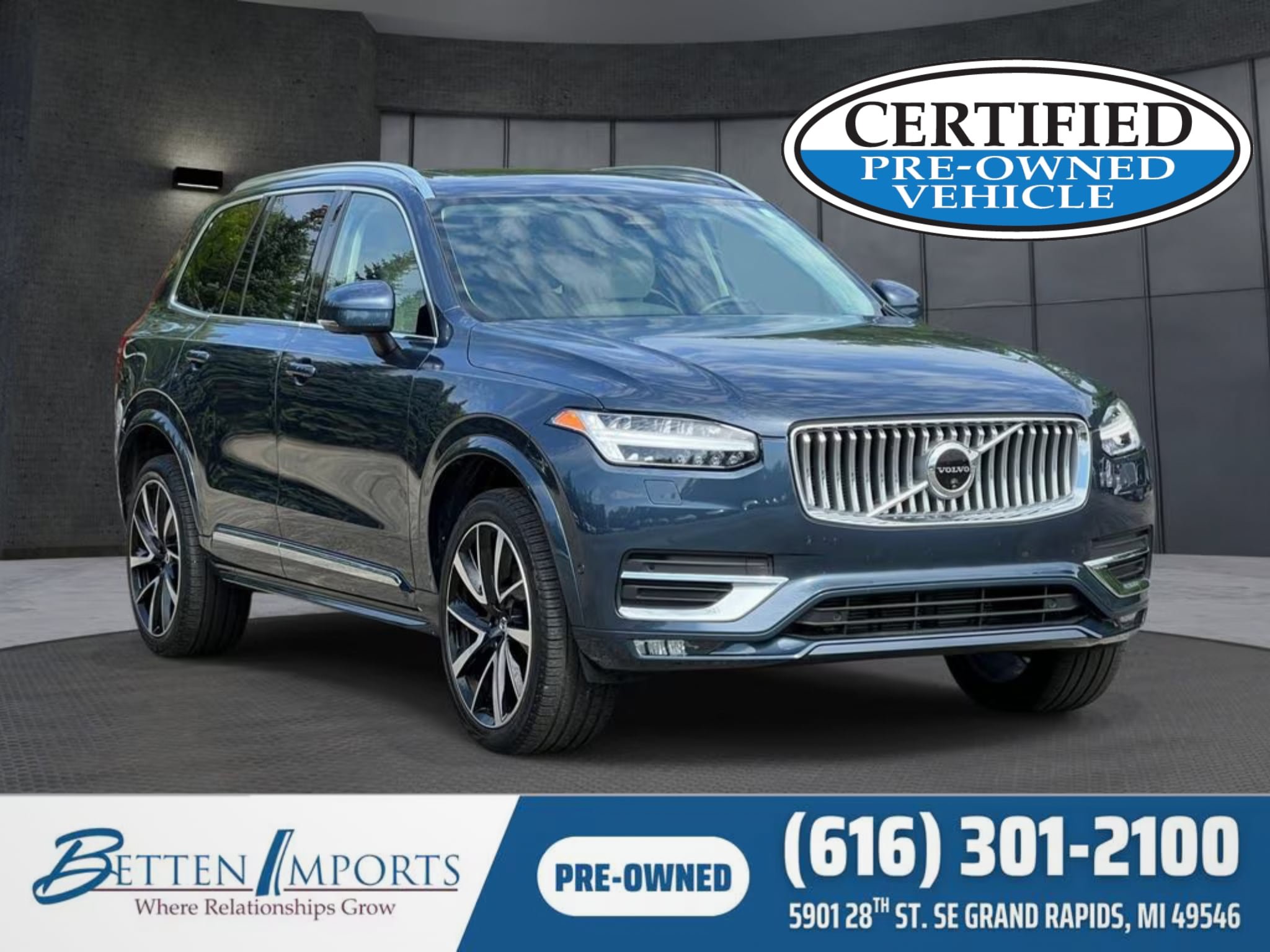 Used 2024 Volvo XC90 B6 Plus w/ Protection Package Premier AWD/4WD image 1