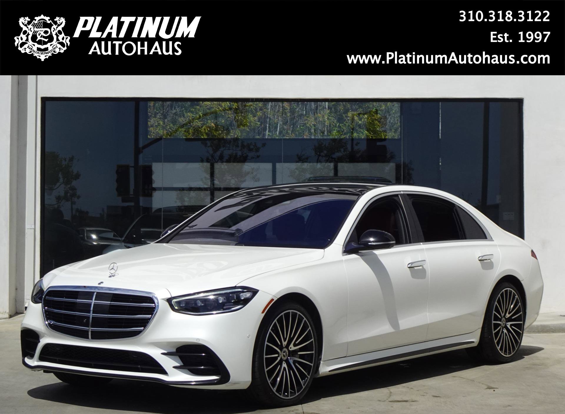 Used 2021 Mercedes-Benz S 580 4MATIC Sedan w/ AMG Line