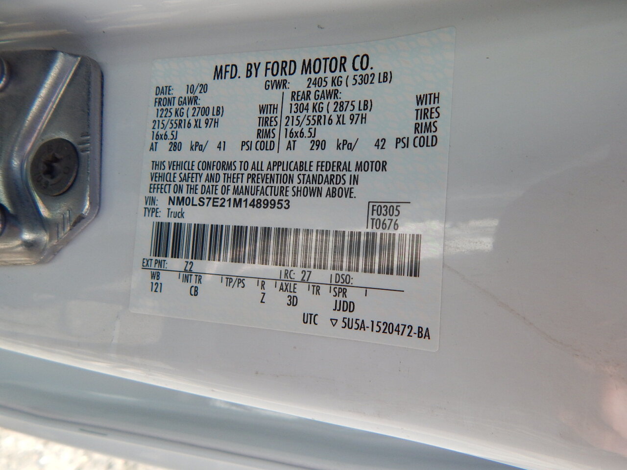Used 2021 Ford Transit Connect XL FWD image 28