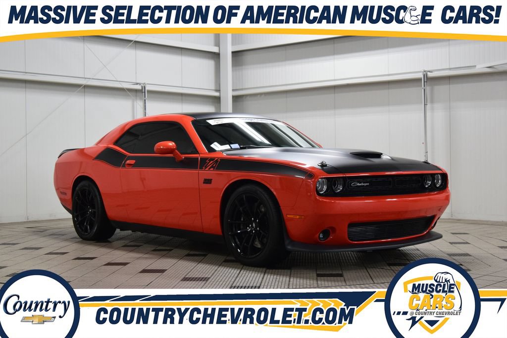 Used 2019 Dodge Challenger R/T Scat Pack w/ T/A Package RWD image 1