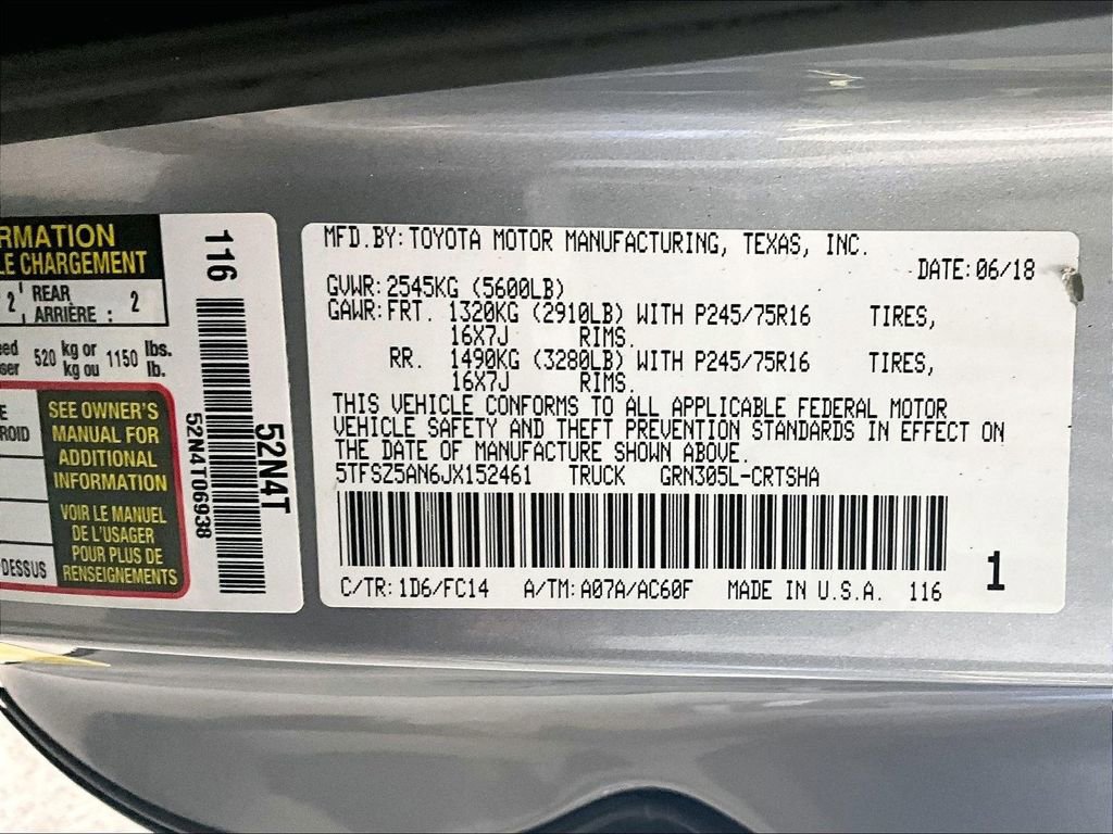 Used 2018 Toyota Tacoma SR5 image 34
