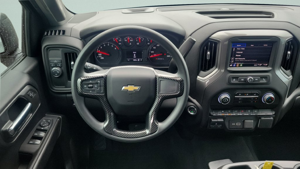 Used 2025 Chevrolet Silverado 1500 Custom w/ Turbomax Blackout Package RWD image 12