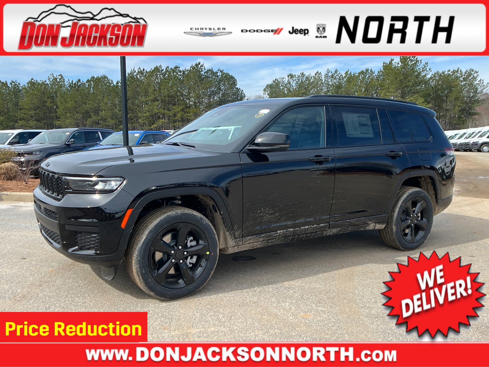 New 2025 Jeep Grand Cherokee L Laredo image 1