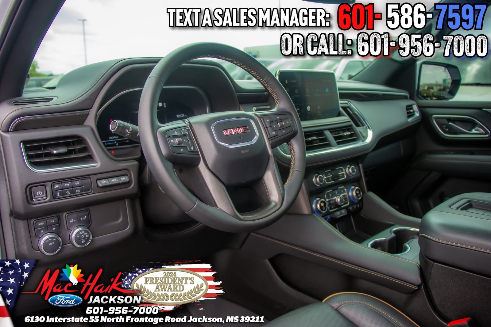 Used 2024 GMC Yukon AT4 w/ Technology Package image 7