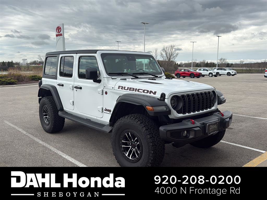 Used 2024 Jeep Wrangler Unlimited Rubicon w/ XTREMEE 35" Tire Package AWD/4WD image 1