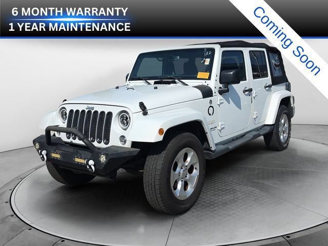 Used 2015 Jeep Wrangler Unlimited Sahara w/ Connectivity Group AWD/4WD image 1