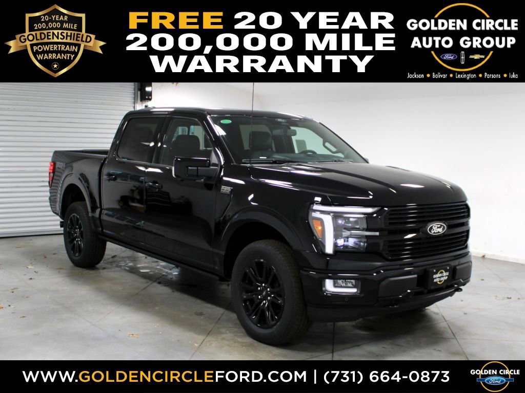 New 2025 Ford F150 Platinum w/ Equipment Group 702A High AWD/4WD 360° Tour