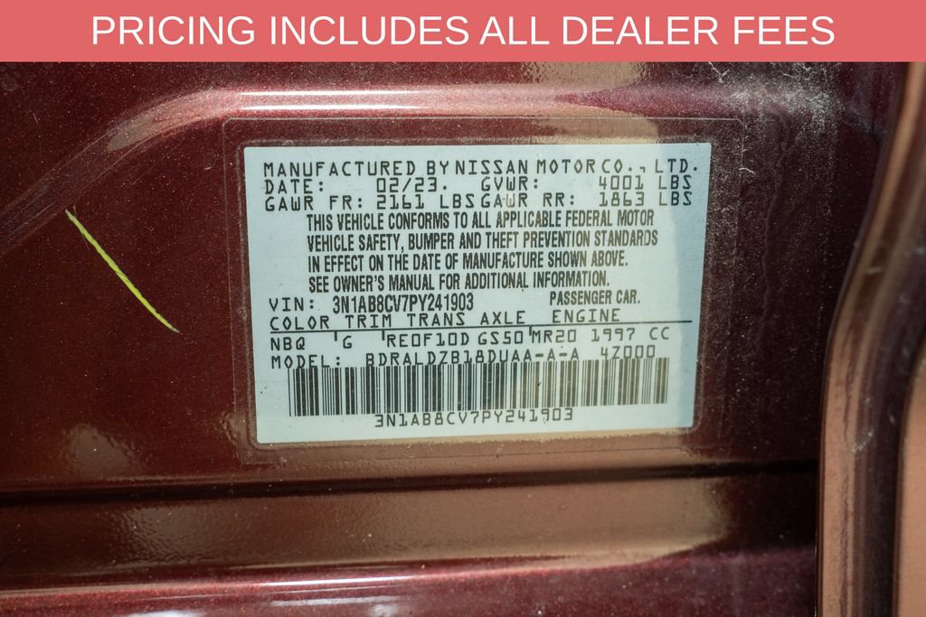 Used 2023 Nissan Sentra SV w/ All-Weather Package FWD image 19