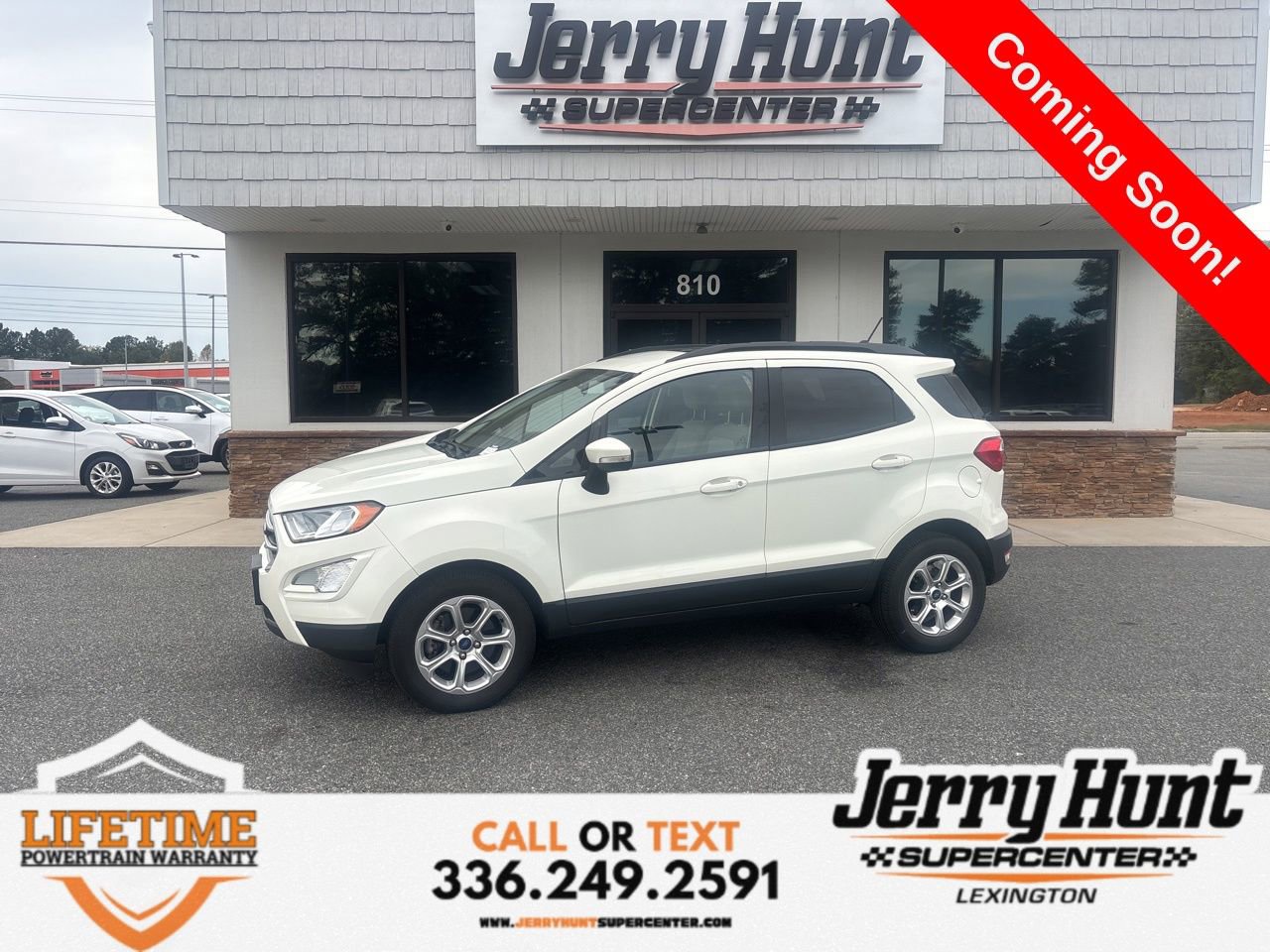 Used 2021 Ford EcoSport SE w/ SE Convenience Package