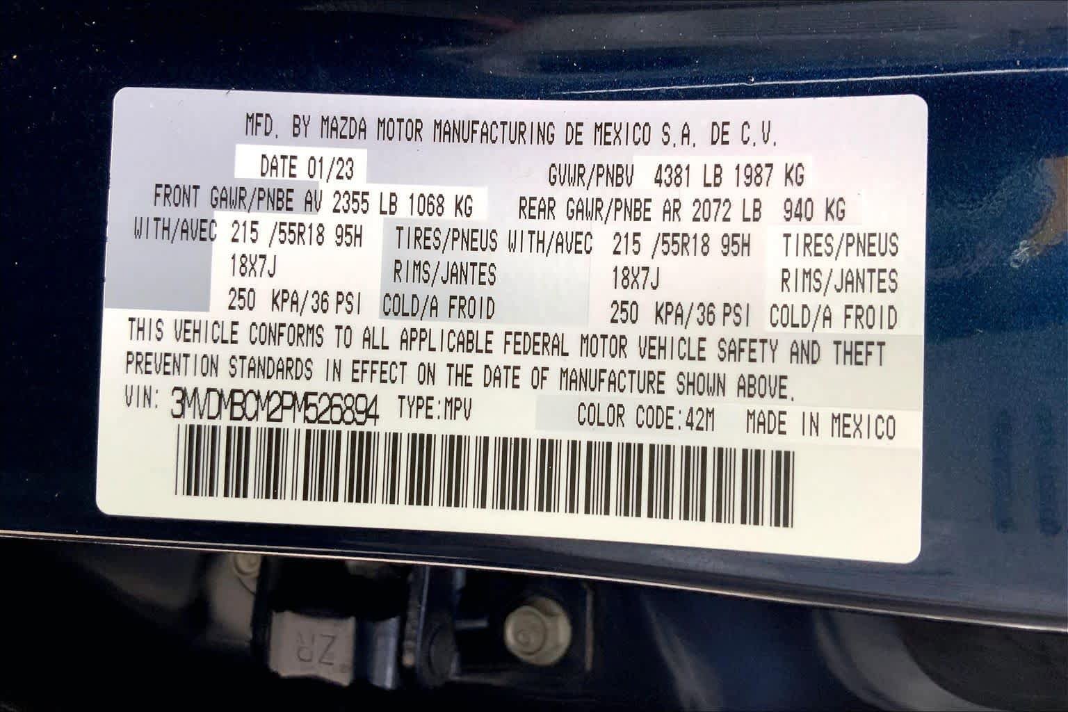 Used 2023 MAZDA CX-30 AWD 2.5 S w/ Preferred Package image 33