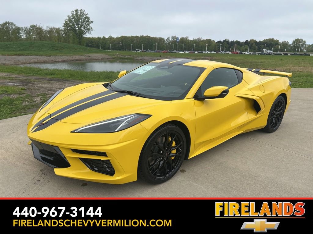 New 2025 Chevrolet Corvette Stingray Premium Cpe w/ Z51 Performance Package image 1