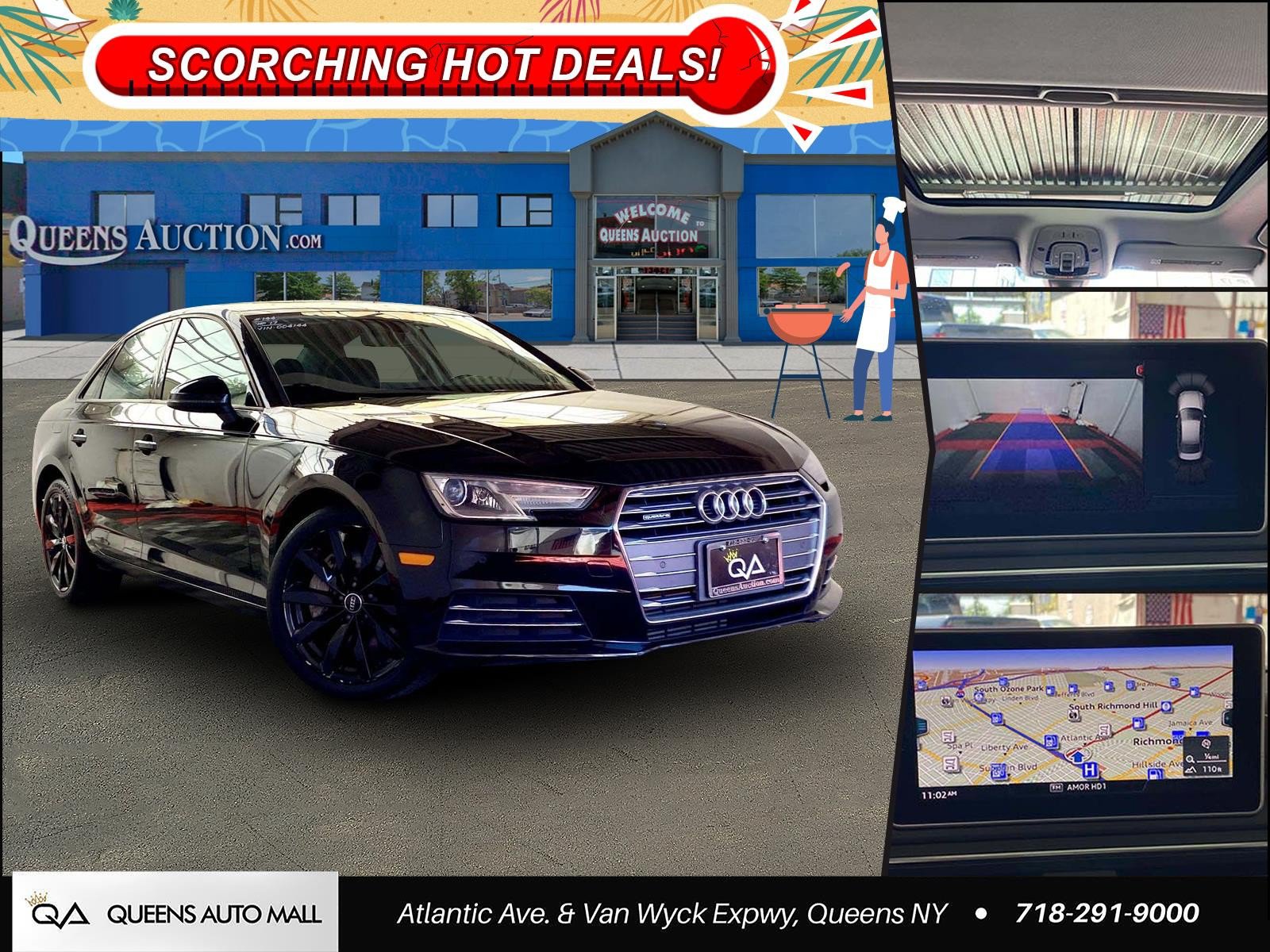 Used 2017 Audi A4 2.0T Premium w/ Audi MMI Navigation Plus AWD/4WD image 1