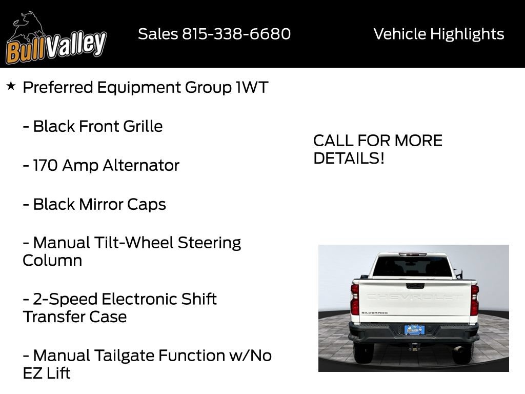 Used 2020 Chevrolet Silverado 2500 W/T w/ WT Convenience Package AWD/4WD image 10