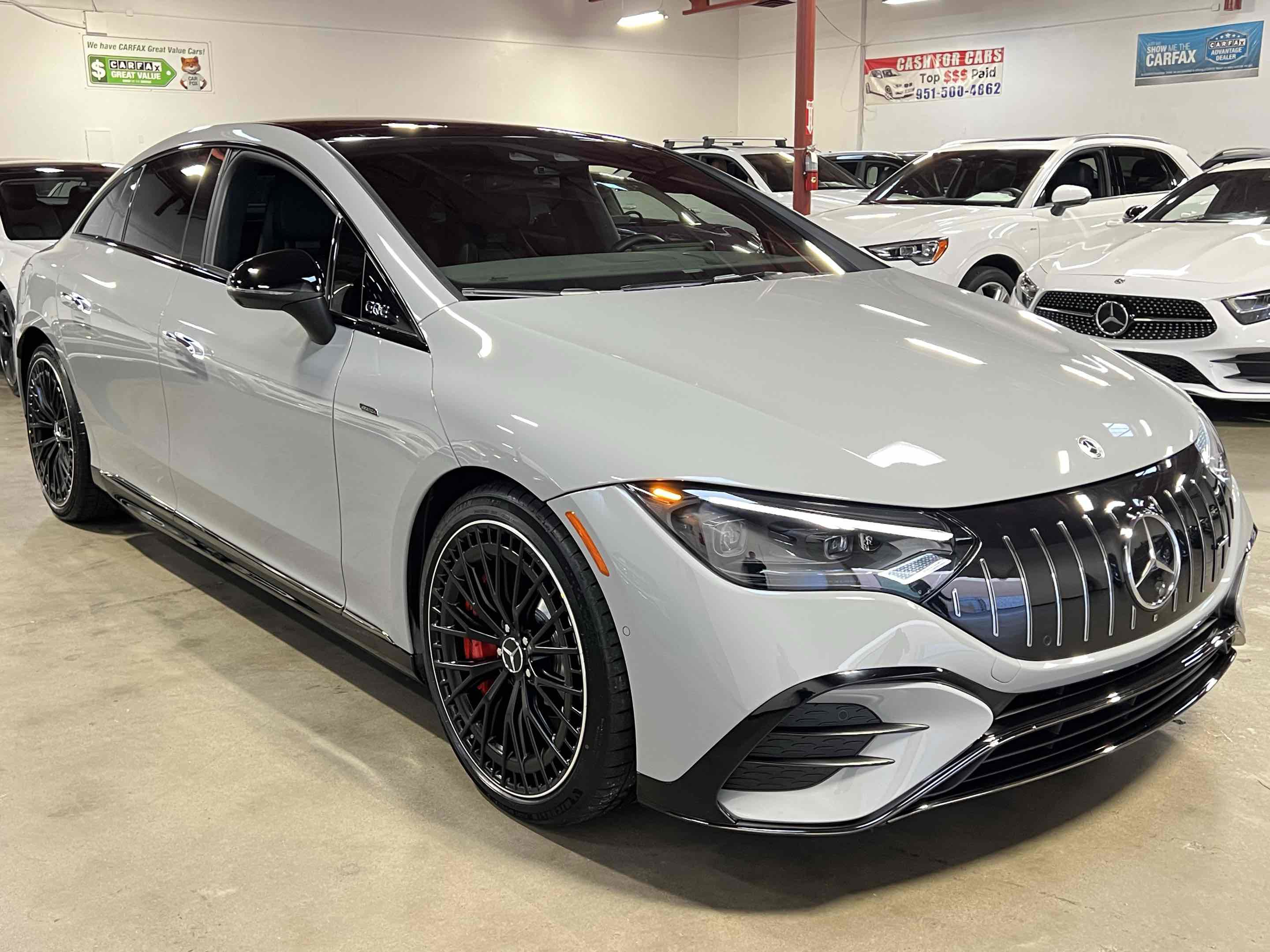 Used 2023 Mercedes-Benz EQE AMG 4MATIC Sedan image 3