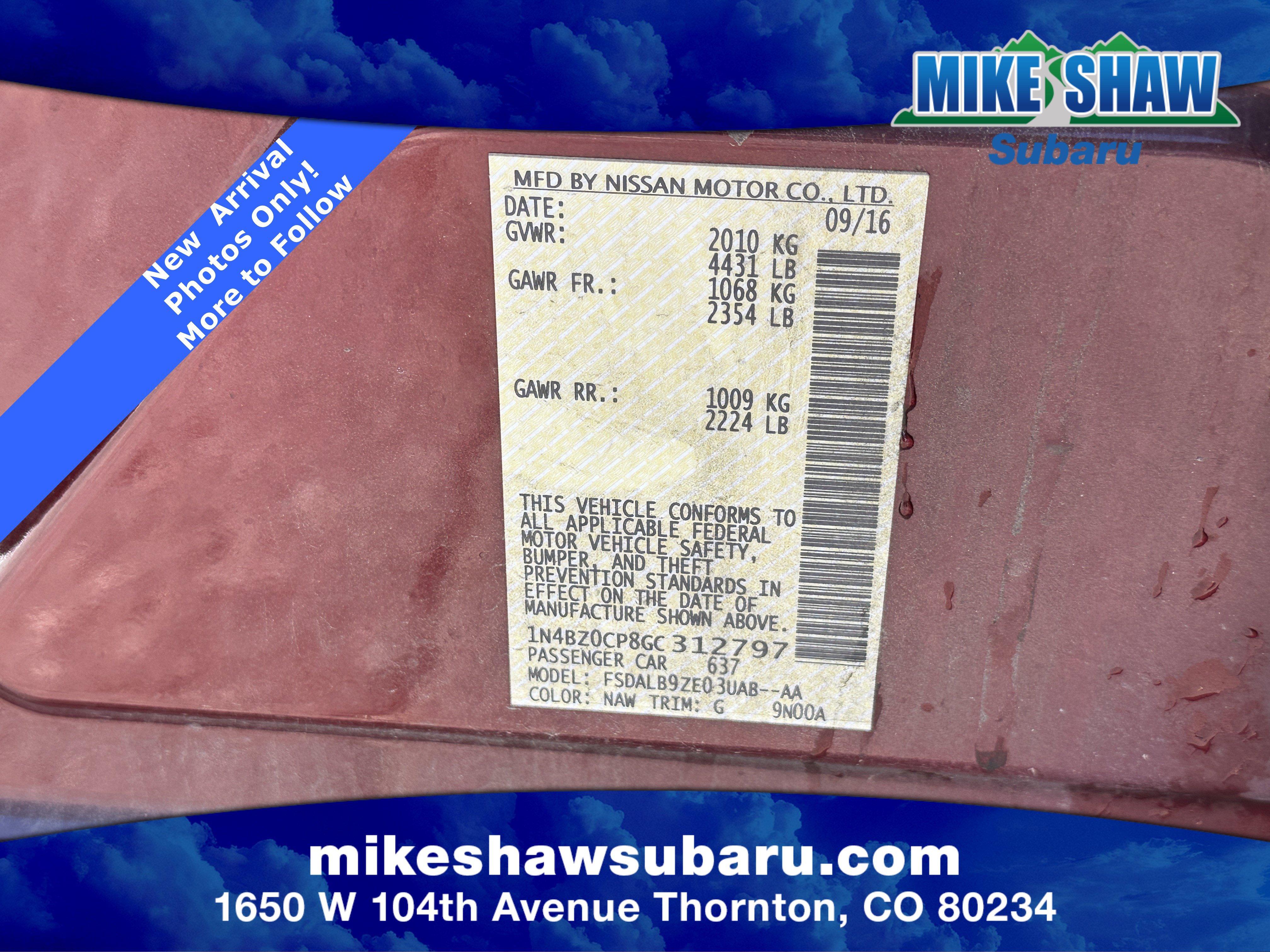 Used 2016 Nissan Leaf S w/ Charger Package image 14