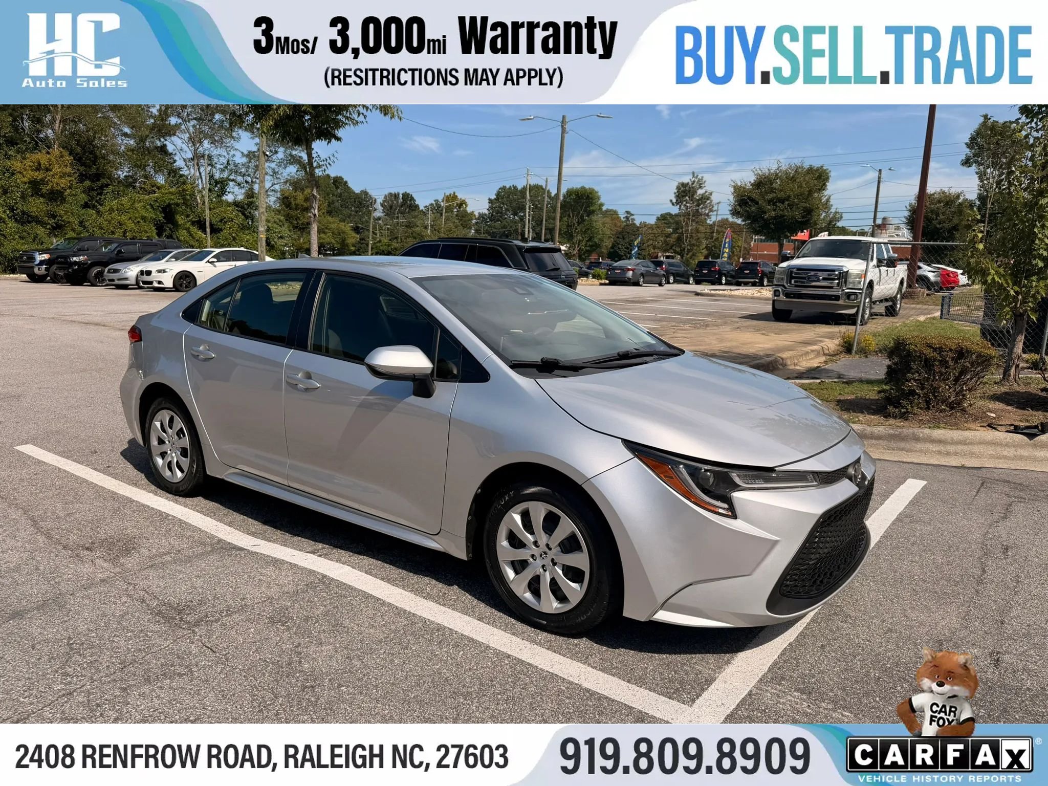 Used 2021 Toyota Corolla LE FWD image 7