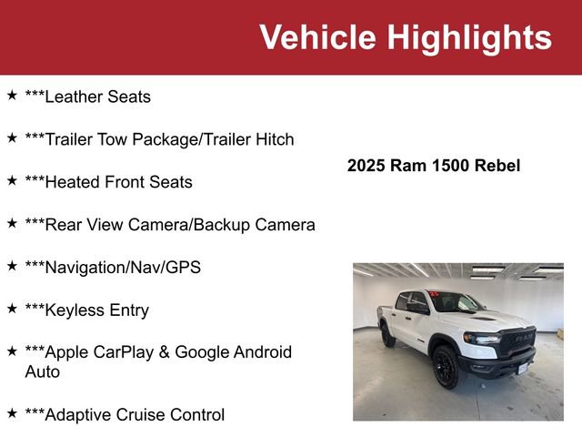 Used 2025 RAM 1500 Rebel w/ Rebel Level 1 Equipment Group AWD/4WD video 2