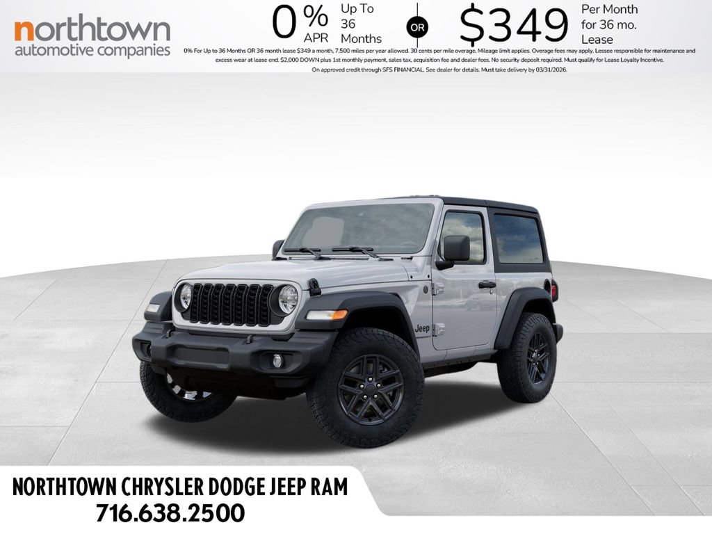 New 2026 Jeep Wrangler Sport S